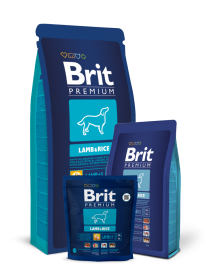 Brit Premium Lamb & Rice для всех пород с ягненком и рисом