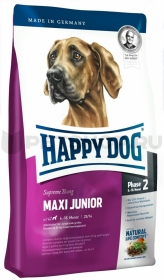 Корм Happy dog для щенков крупных пород 6-18 мес., Supreme Maxi Junior 23