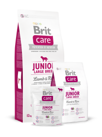Brit Care Junior Large Breed Lamb/Rice, для щенков крупных пород Ягненок/рис