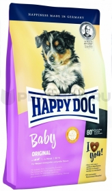 Корм Happy dog для щенков средних и крупных пород до 6 мес., Baby Original
